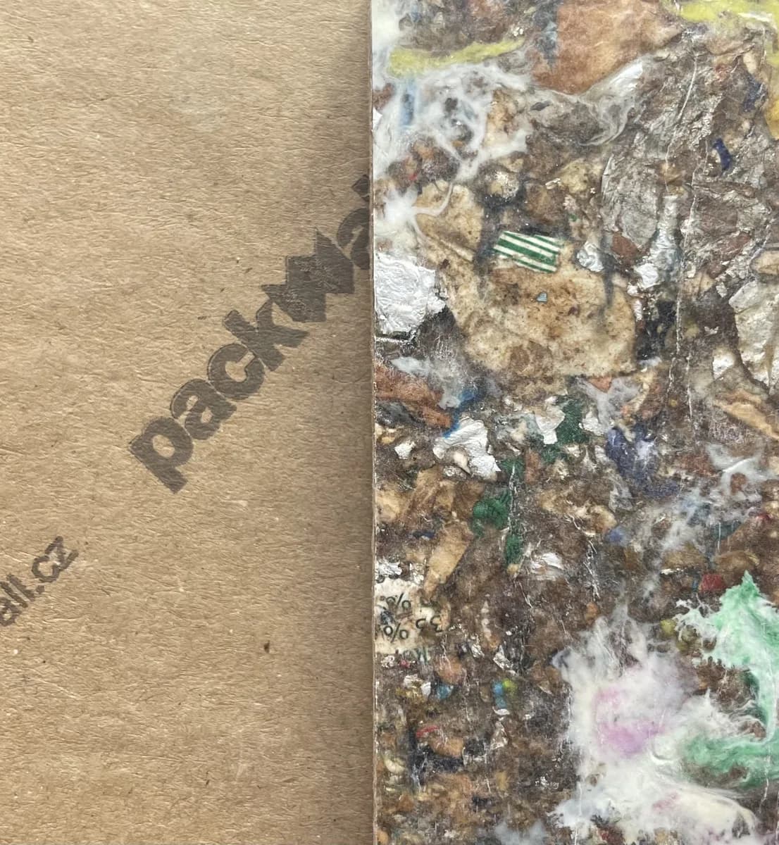 Packwall Designboard (Single) - recycled beverage cartons